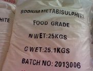 CAS 7681 57 4 pureza del grado SMBS Na2S2O5 97% de la tecnología del polvo de Metabisulfite del sodio