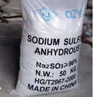 Sulfito de sodio blanco del polvo Na2so3 anhidro para la desinfección con cloro/el blanqueo