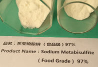 Categoría alimenticia de la pureza del minuto el 97% de Metabisulfite del sodio de Smbs del tratamiento del agua potable