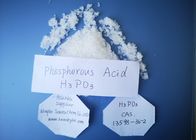 Ácido fosforado cristalino descolorido CAS ningunos 13598 36 2 H3PO3 para el reductor