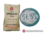 SEBS estireno etileno butileno estireno elastómero termoplástico Nature White Powder
