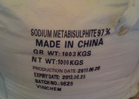 CAS 7681 57 4 pureza cristalina blanca de la so2 65% del polvo SMBS de Metabisulfite del sodio